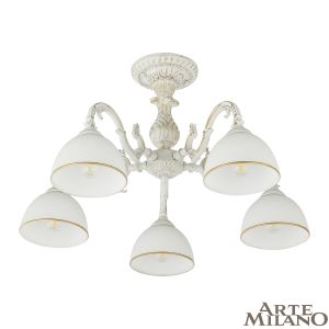 Потолочная люстра Am346410 346410/5 WT+G