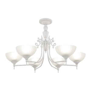 Потолочная люстра Am340049 340049/6 WT+SL