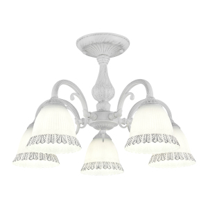 Потолочная люстра Am347410 347410/5 WT+SL