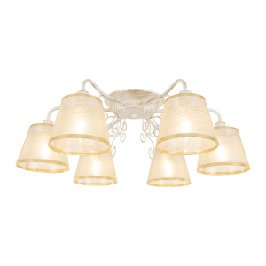 Потолочная люстра Am341120 341120/6 WT+G