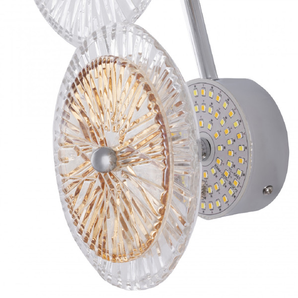 Настенное бра Am-1252b 5.1252B.D250.H600.LED Ni