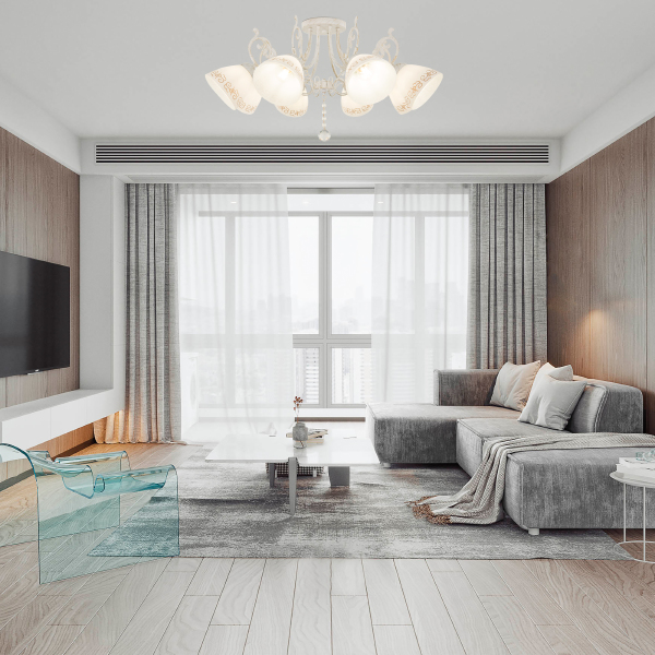 Потолочная люстра Am341900 341900/8 WT+G