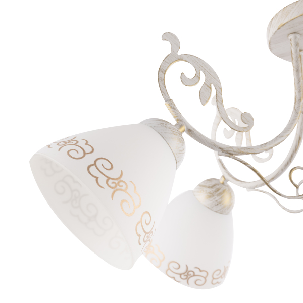 Потолочная люстра Am341900 341900/8 WT+G