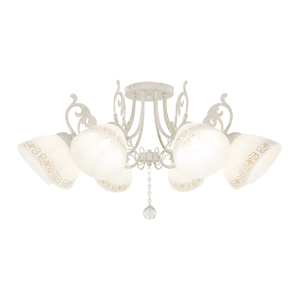 Потолочная люстра Am341900 341900/8 WT+G