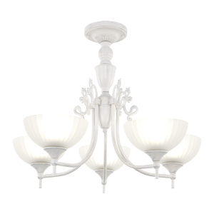 Потолочная люстра Am340049 340049/5 WT+SL