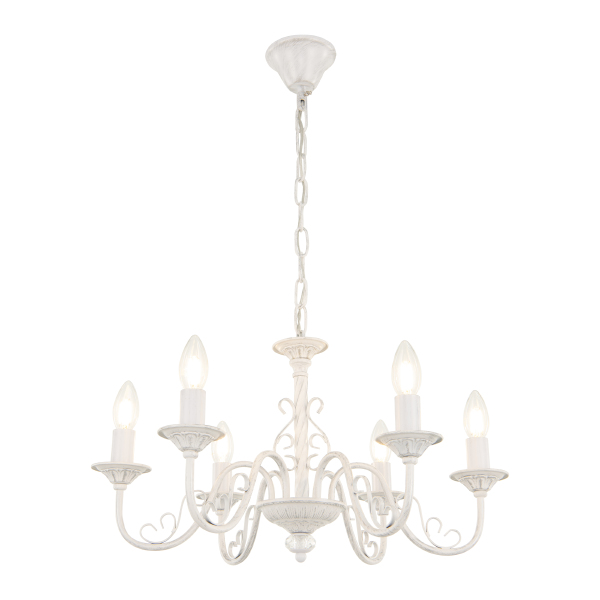 Подвесная люстра Am342620 342620/6 WT+SL