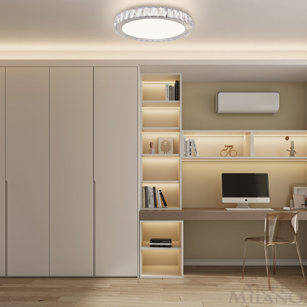 Светильник потолочный Arte Milano 310122/D400 NI
