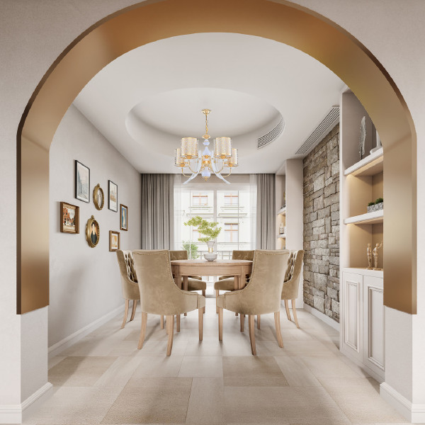 Подвесная люстра Florentia-6067 306067/5 Wh/Gd