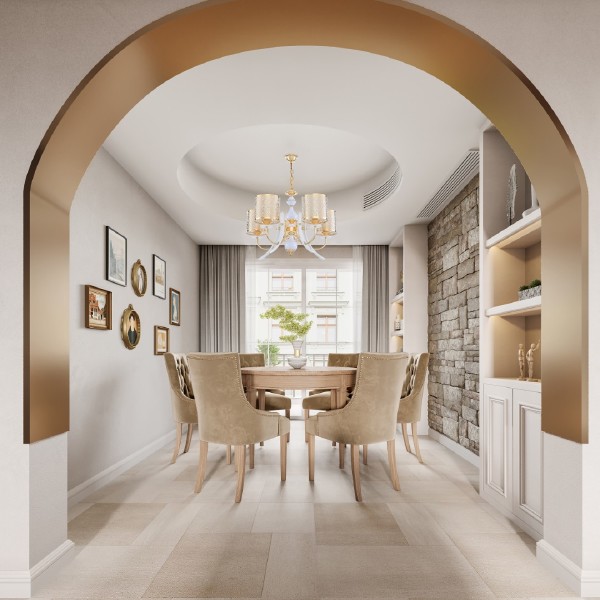 Подвесная люстра Florentia-6067 306067/5 Wh/Gd