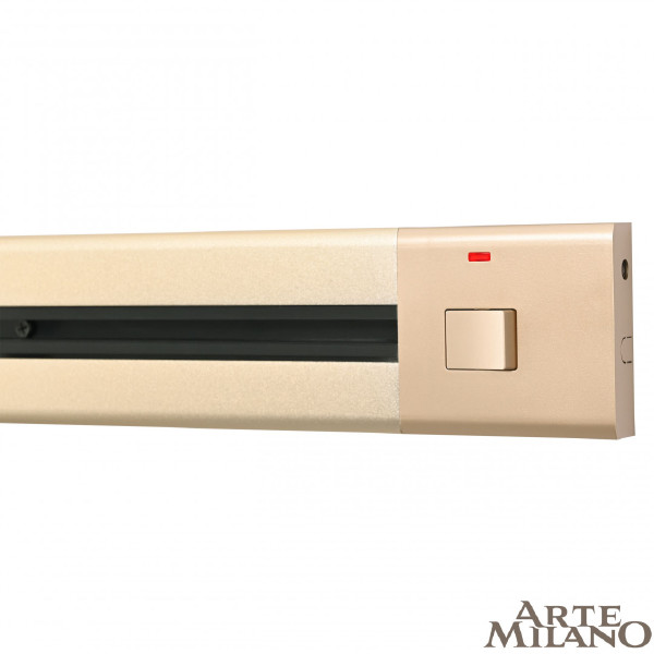 Шинопровод Am-track-sockets 385201TOB/100 Gold