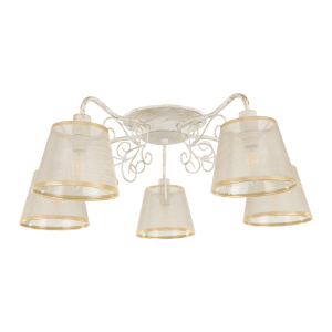 Потолочная люстра Am341120 341120/5 WT+G