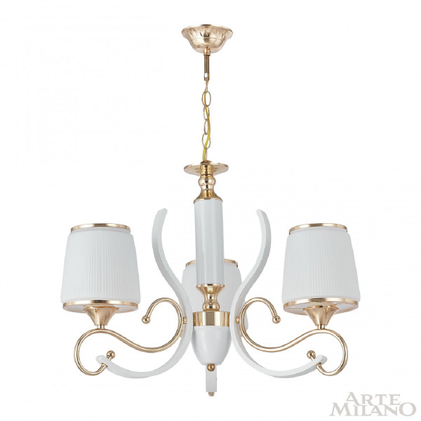 Подвесная люстра Florentia-3857 303857/3 Wh/Gd