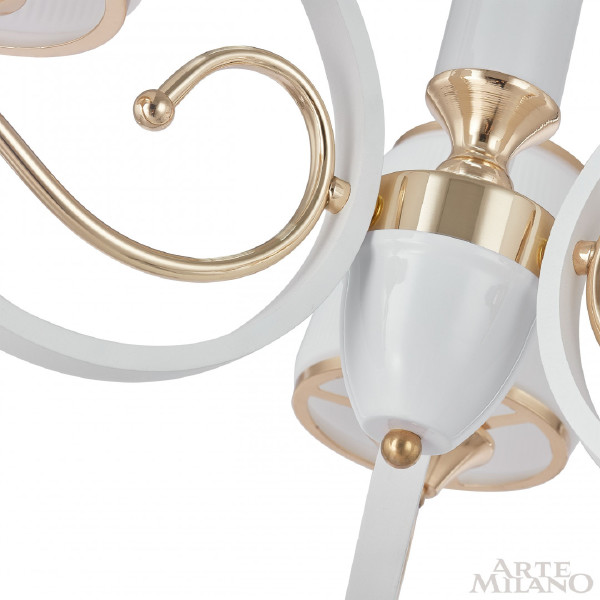 Подвесная люстра Florentia-3857 303857/3 Wh/Gd