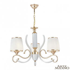 Подвесная люстра Florentia-3857 303857/3 Wh/Gd