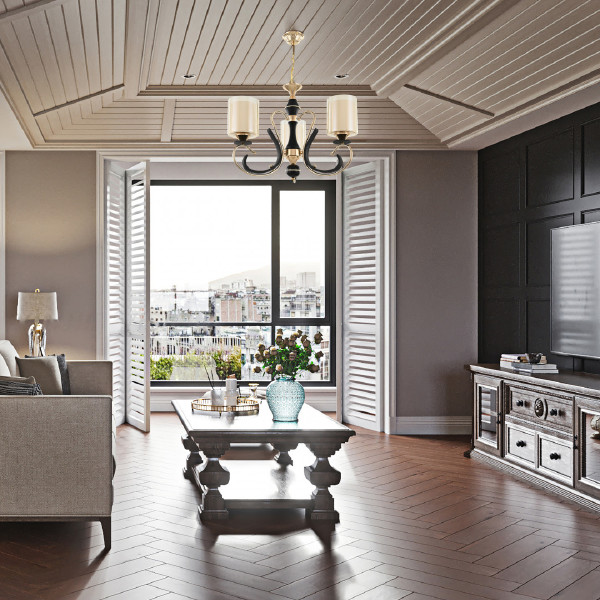 Подвесная люстра Florentia-2237 302237/3 Bk/Gd