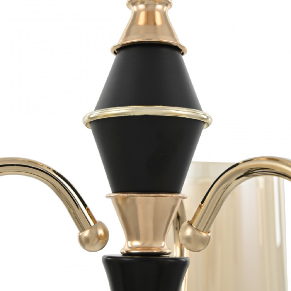 Подвесная люстра Florentia-2237 302237/3 Bk/Gd