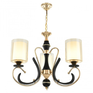 Подвесная люстра Florentia-2237 302237/3 Bk/Gd