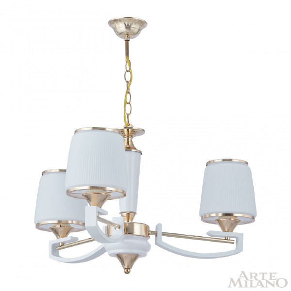 Подвесная люстра Florentia-2457 302457/3 Wh/Gd