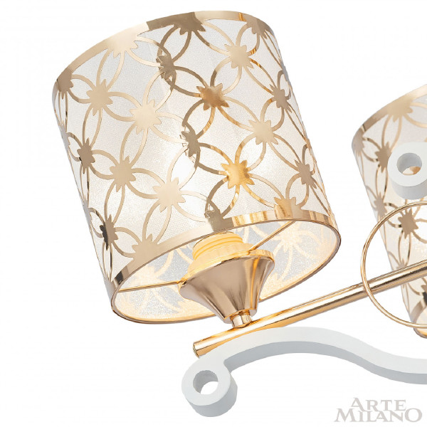 Подвесная люстра Florentia-3097 303097/3 Wh/Gd