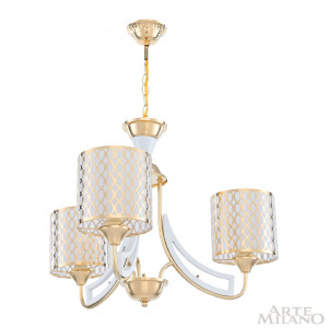 Подвесная люстра Florentia-3387 303387/3 Wh/Gd
