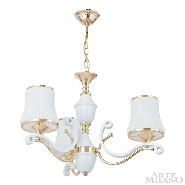Подвесная люстра Florentia-3987 303987/3 Wh/Gd
