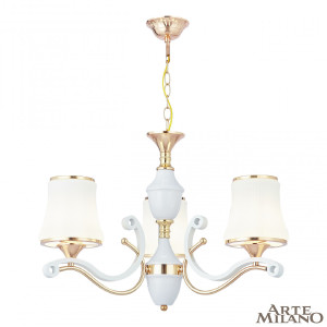 Подвесная люстра Florentia-3987 303987/3 Wh/Gd