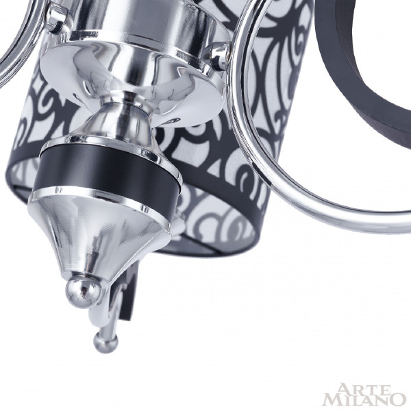 Подвесная люстра Florentia-4957 304957/3 Bk/Ni