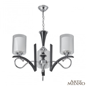 Подвесная люстра Florentia-9167 309167/3 Bk/Ni