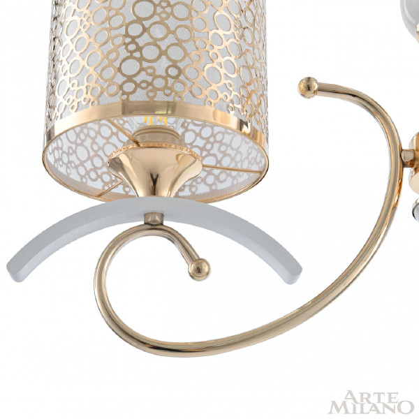 Подвесная люстра Florentia-9787 309787/3 Wh/Gd