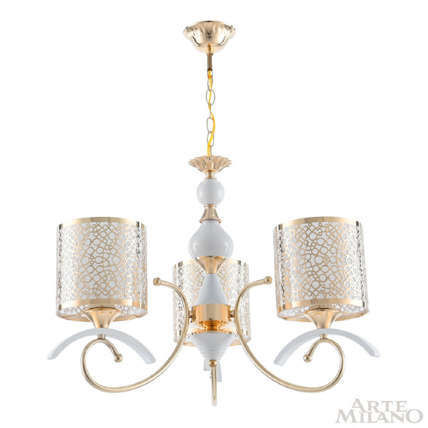 Подвесная люстра Florentia-9787 309787/3 Wh/Gd