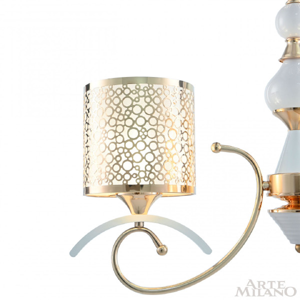 Подвесная люстра Florentia-9787 309787/3 Wh/Gd