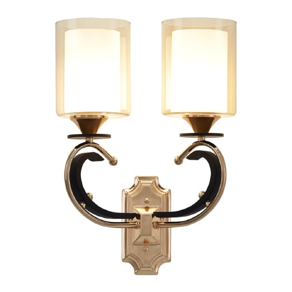 Настенное бра Florentia-2237 302237/2W Bk/Gd