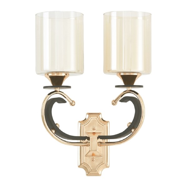Настенное бра Florentia-2237 302237/2W Bk/Gd