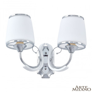 Настенное бра Florentia-9247 309247/2W Wh/Ni