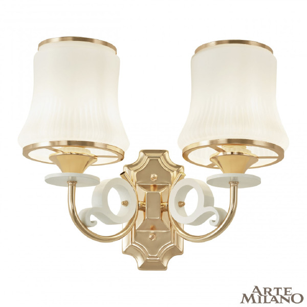 Настенное бра Florentia-1097 301097/2W Wh/Gd