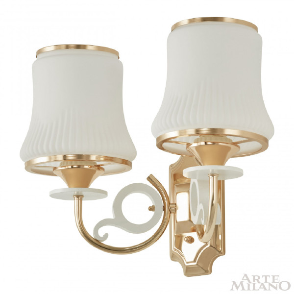 Настенное бра Florentia-1097 301097/2W Wh/Gd