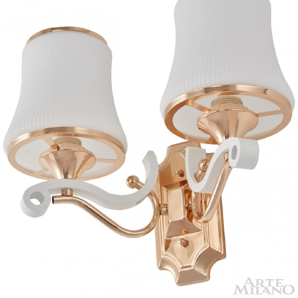 Настенное бра Florentia-3987 303987/2W Wh/Gd