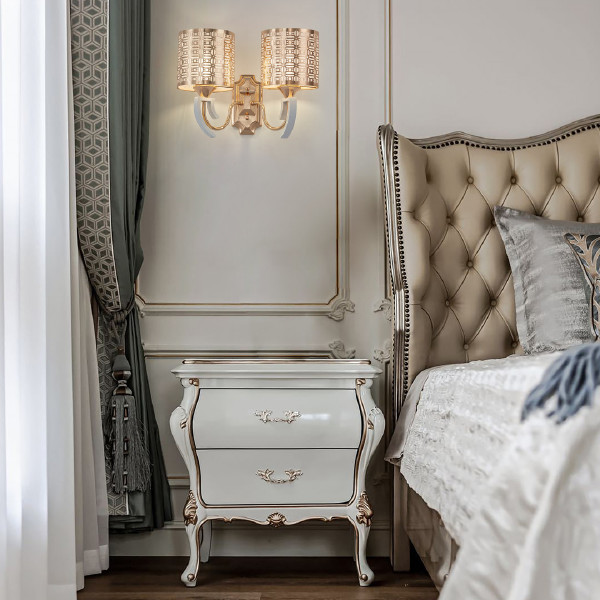 Настенное бра Florentia-8857 308857/2W Wh/Gd