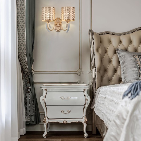 Настенное бра Florentia-8857 308857/2W Wh/Gd