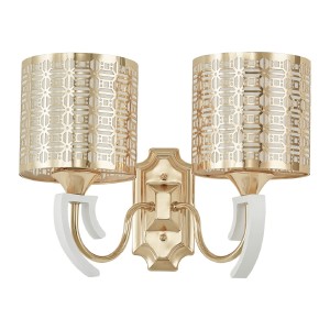 Настенное бра Florentia-8857 308857/2W Wh/Gd