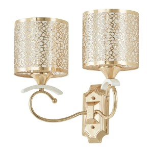 Настенное бра Florentia-9787 309787/2W Wh/Gd
