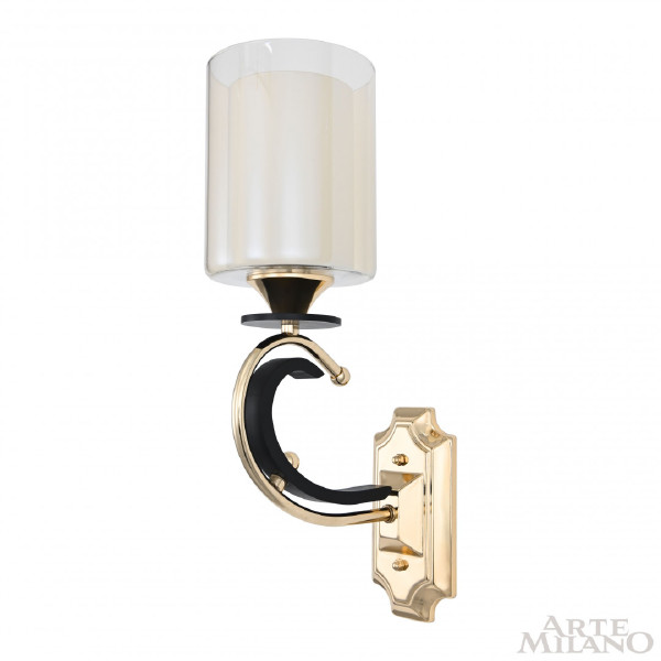 Настенное бра Florentia-2237 302237/1W Bk/Gd