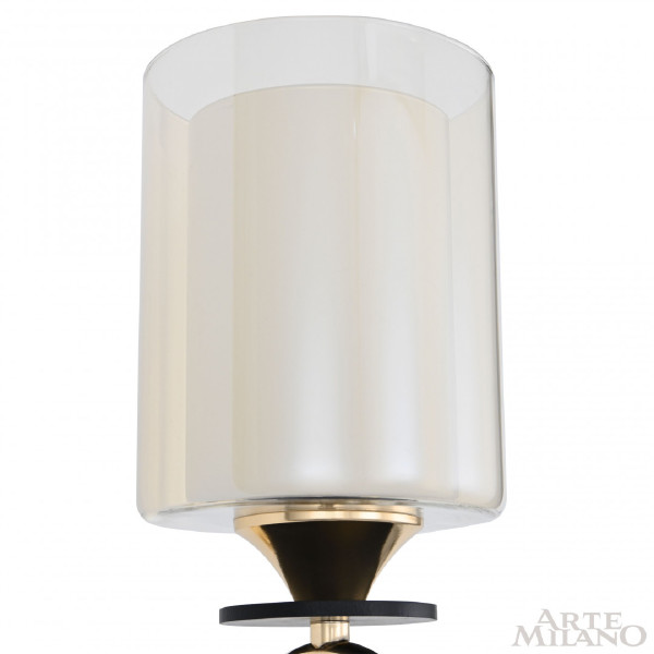 Настенное бра Florentia-2237 302237/1W Bk/Gd