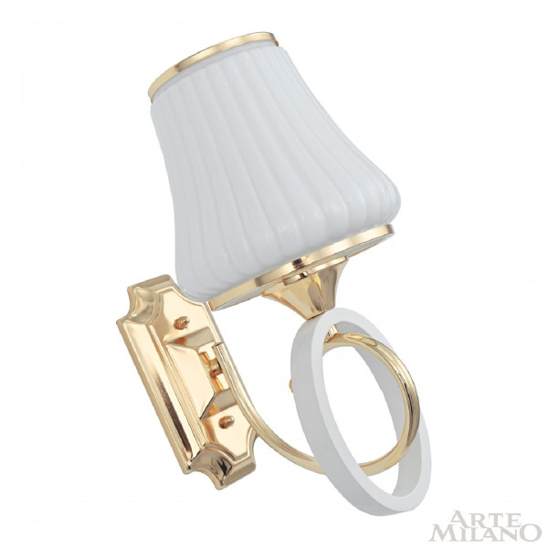 Настенное бра Florentia-2387 302387/1W Wh/Gd