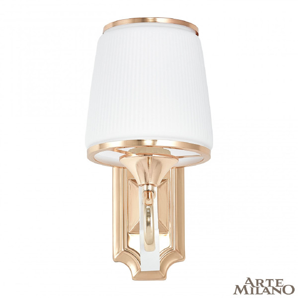 Настенное бра Florentia-3857 303857/1W Wh/Gd