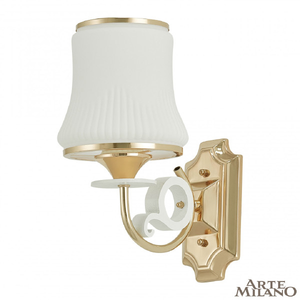 Настенное бра Florentia-1097 301097/1W Wh/Gd