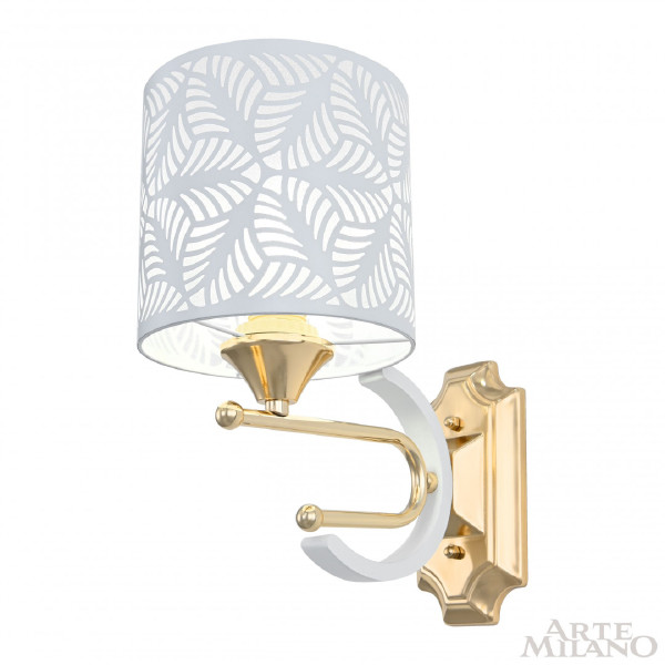 Настенное бра Florentia-2097 302097/1W Wh/Gd