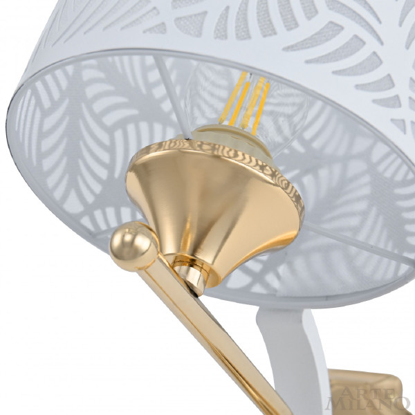 Настенное бра Florentia-2097 302097/1W Wh/Gd