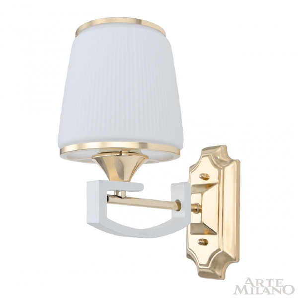 Настенное бра Florentia-2457 302457/1W Wh/Gd