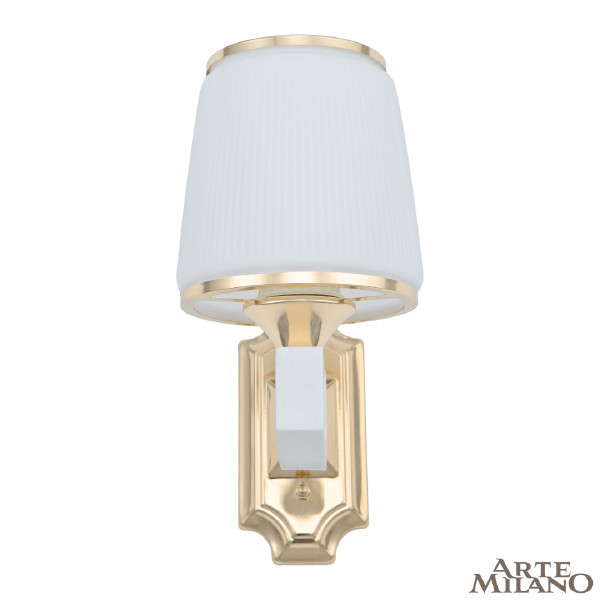 Настенное бра Florentia-2457 302457/1W Wh/Gd